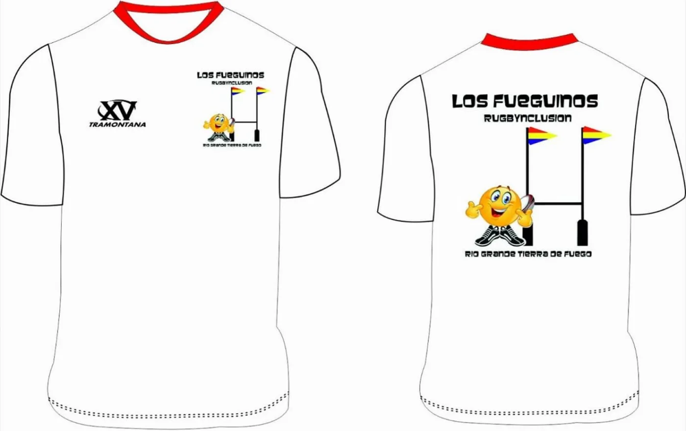 Camisetas del Rugbynclusión.