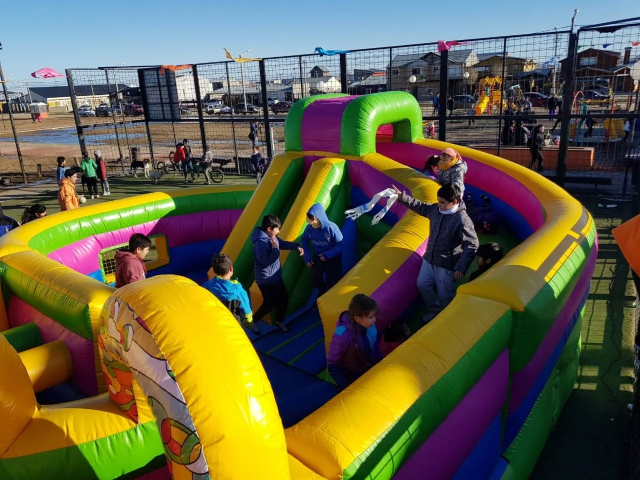 Festejo en barrios de Río Grande