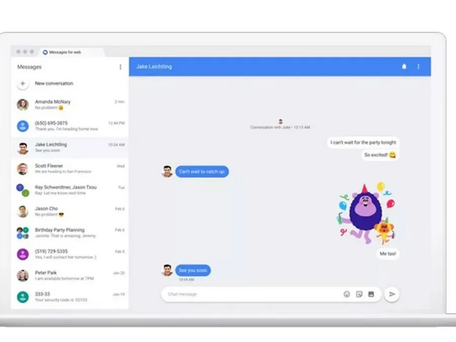 Chat, la nueva app de Google para competir con WhatsApp 