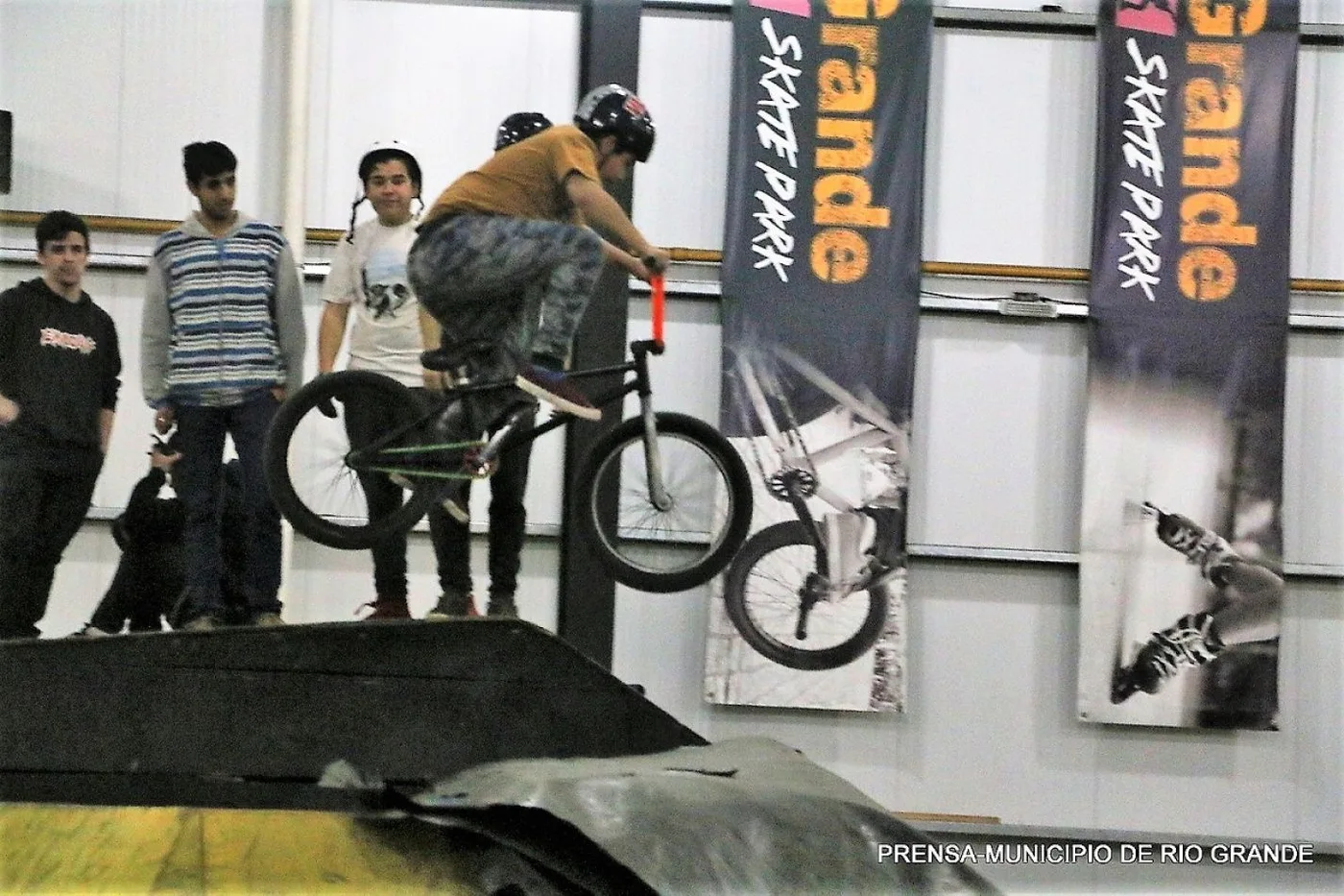 BMX Free Style en el Skate Park.