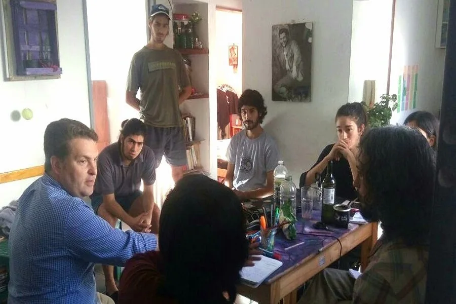 Reapertura de la Residencia Estudiantil de La Plata: Von der Thusen se reunió con estudiantes riograndenses