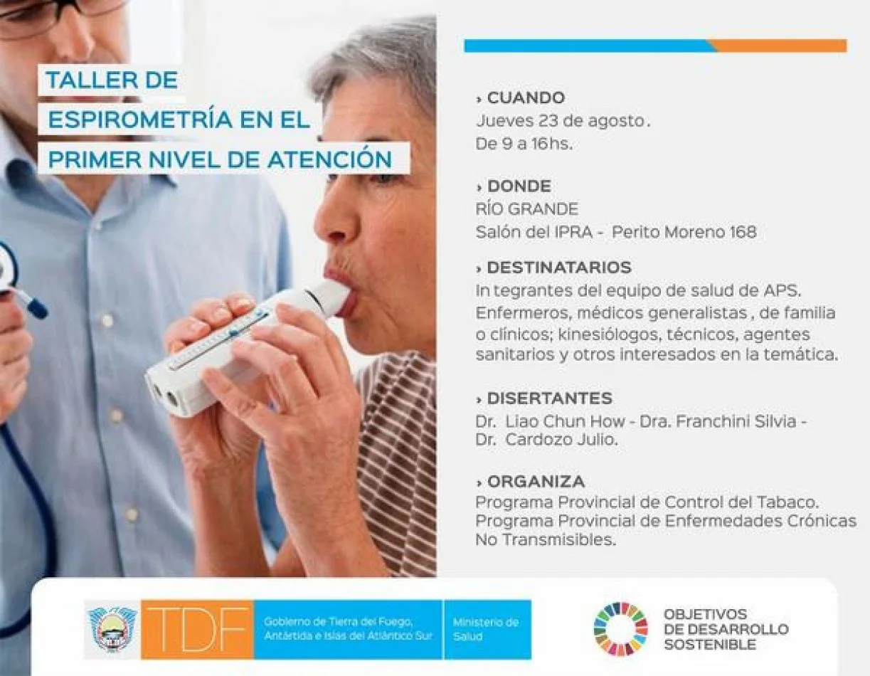 Taller de Espirometría en el primer nivel de atención