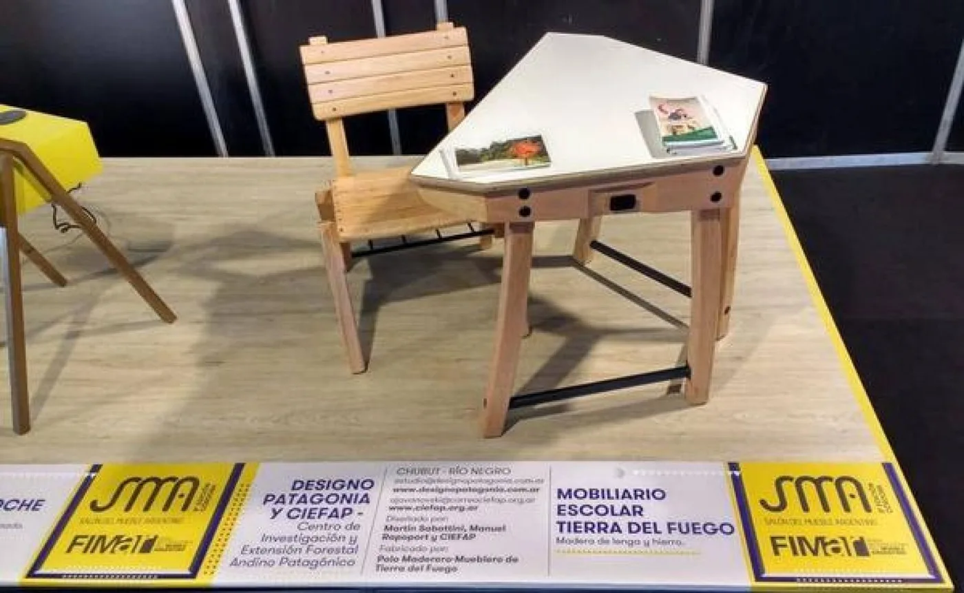 Proyecto de mobiliario escolar premiado en la 8° Edición del Salón del Mueble Argentino