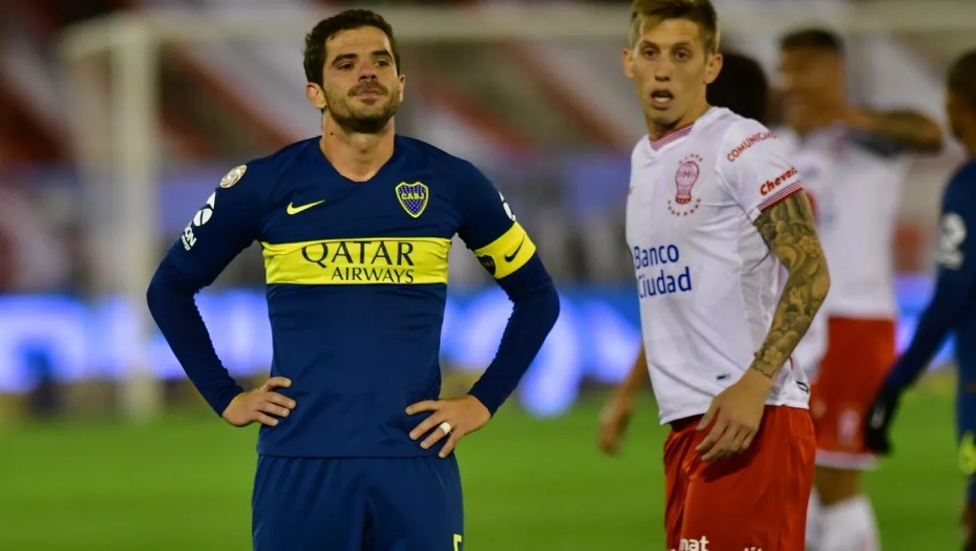 Gago no pudo brillar en su regreso en Boca.