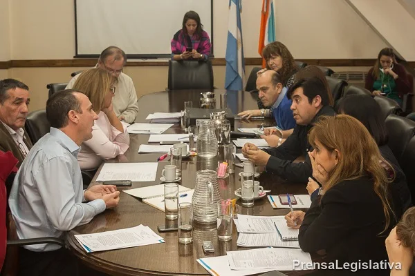 La comisión de Acción Social recibió al secretario Lambert