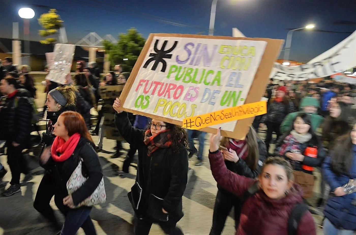 Encuentro patagónico con reclamo universitario