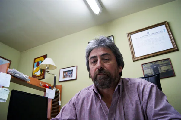 Candidato a Intendente de Río Grande por el PJ, Raúl Moreira.