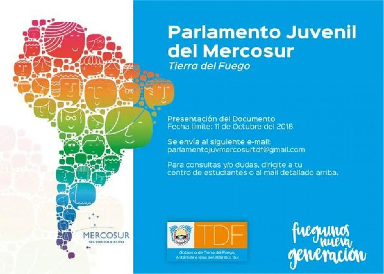 Nueva edición del Parlamento Juvenil del Mercosur