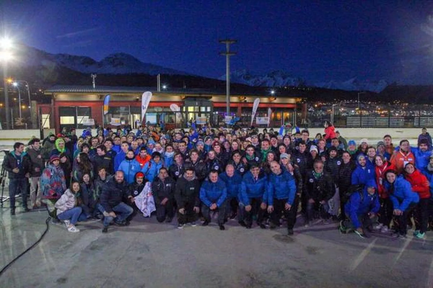Comenzaron los Juegos de Invierno en Ushuaia