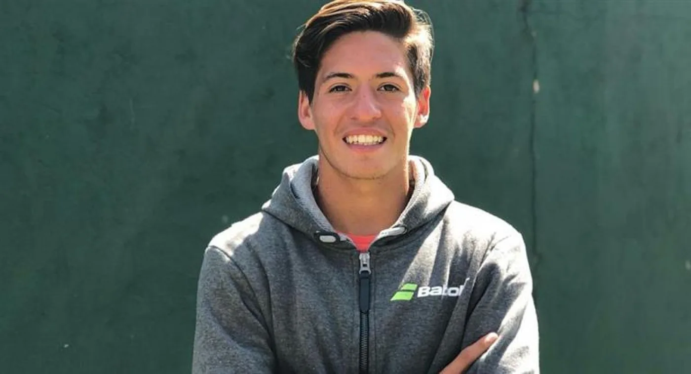 Báez será el 2° preclasificado en los Juegos de la Juventud, máximo representante del tenis argentino