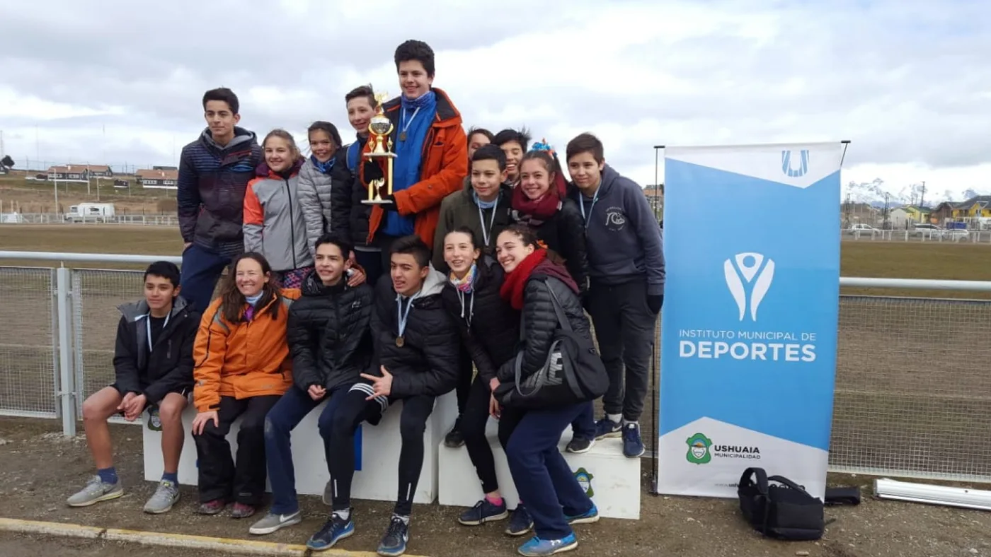 Torneo Pre Evita de Atletismo en la ciudad de Ushuaia,