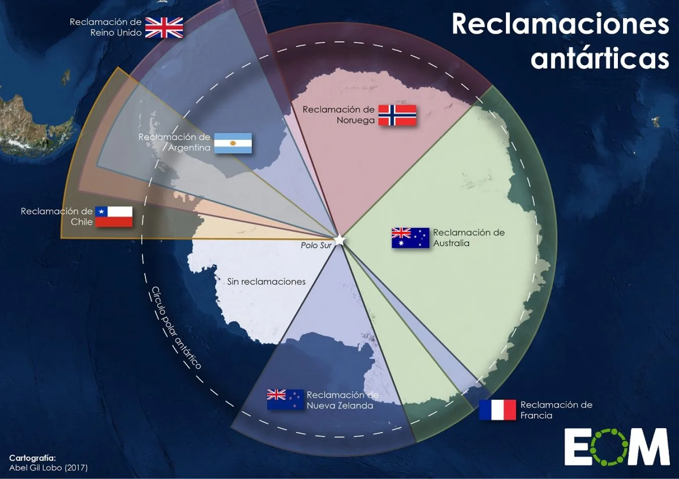 Inglaterra le cambió el nombre a la Antártida Argentina