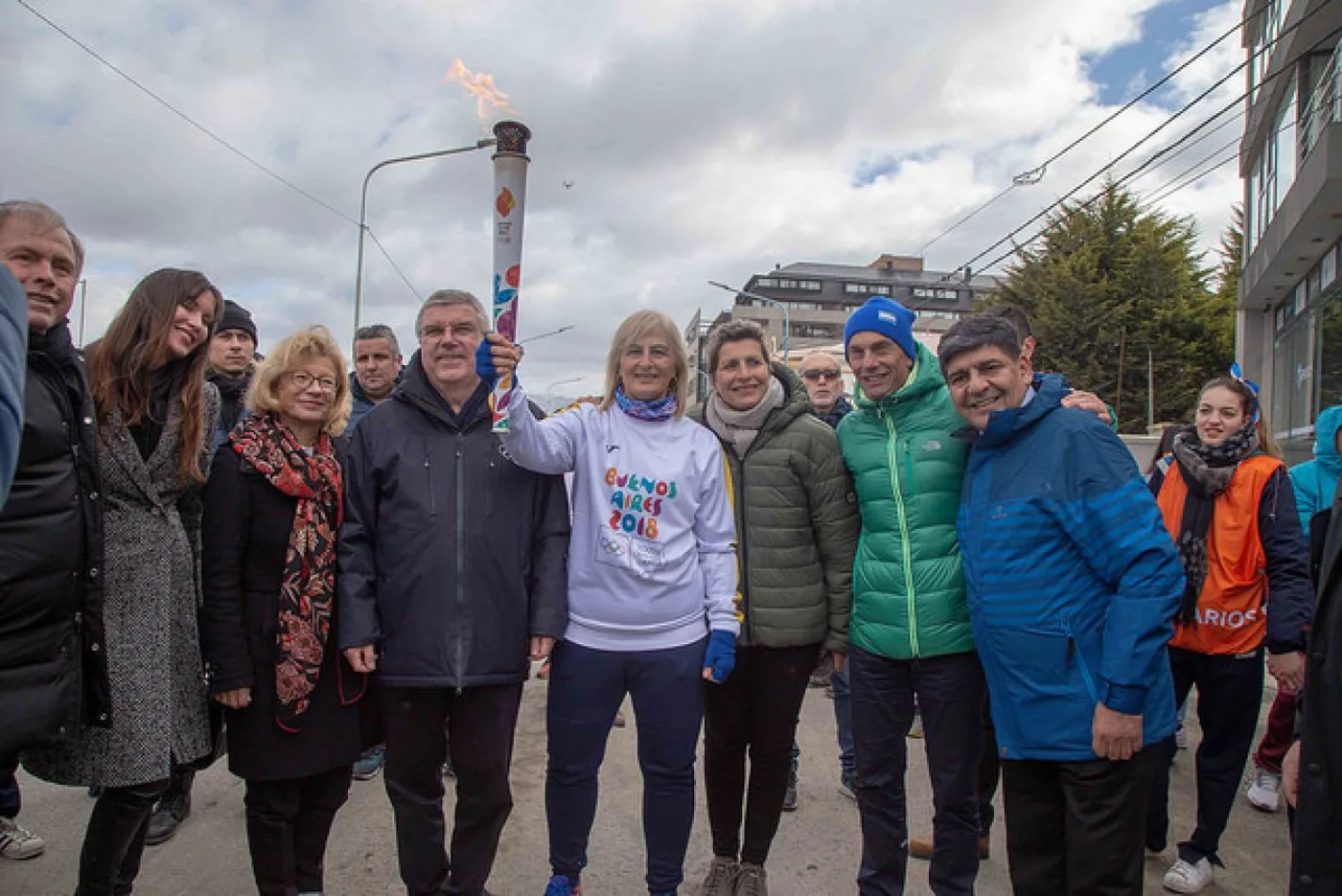 La Antorcha Olímpica de los Juegos de la Juventud Buenos Aires 2018 llegó a Ushuaia