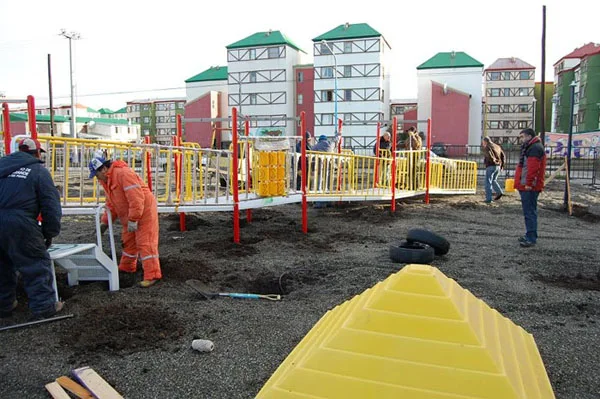 En breve será inaugurada la nueva plaza integradora en Chacra II.