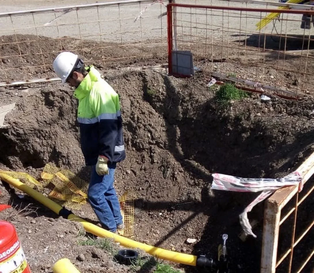 Próximamente todos los vecinos contarán con gas natural en sus hogares.