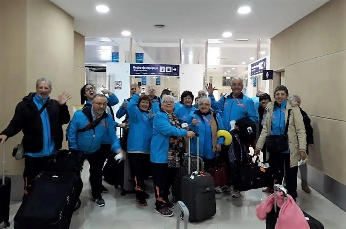 Parte de la delegación fueguina ya arribó a Bariloche