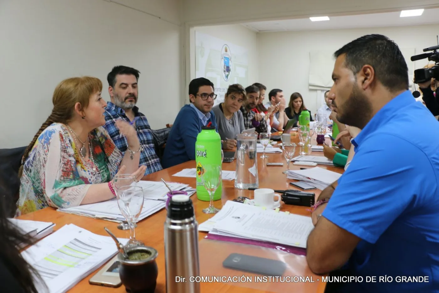 La secretaria Gabriela Castillo compartió con los Concejales de la ciudad los números propuestos para el año entrante