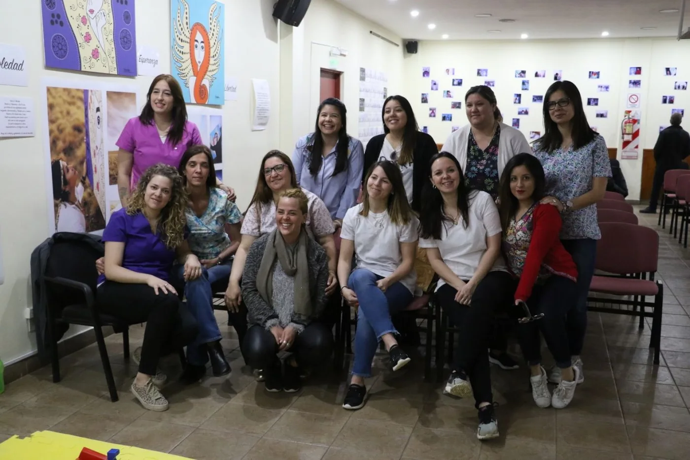 Profesionales dictaron taller en el Centro de Rehabilitación "Mamá Margarita"