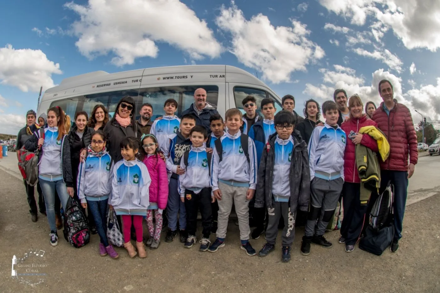 Equipo de ajedrez de los talleres municipales de Ushuaia