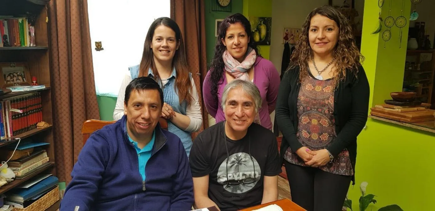 Referentes barriales junto al Secretario Gabinete y Evaluación de Políticas Públicas Mauricio Figueroa