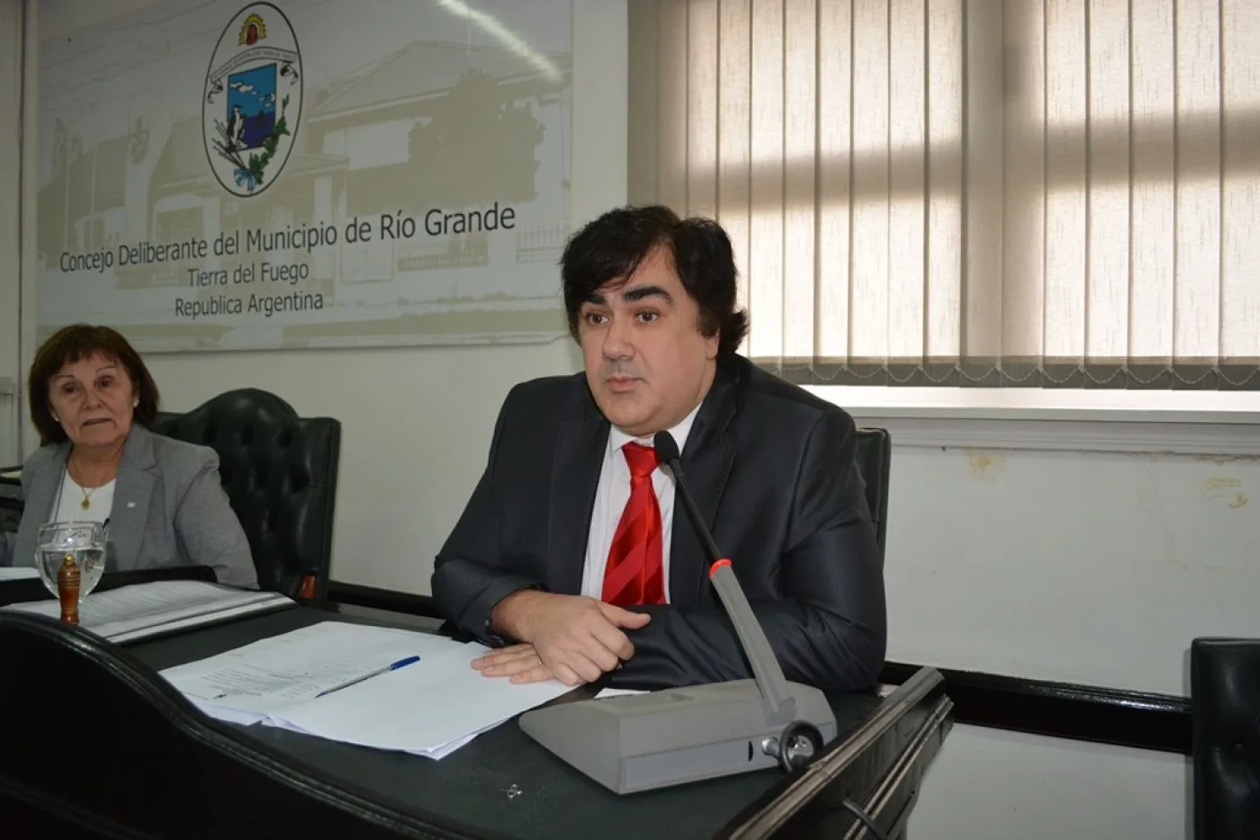 Presidente del Concejo Deliberante Alejandro Nogar