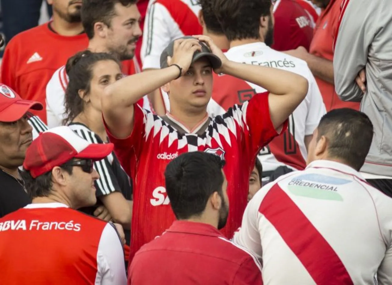 Copa Libertadores entre River Plate y Boca Juniors.