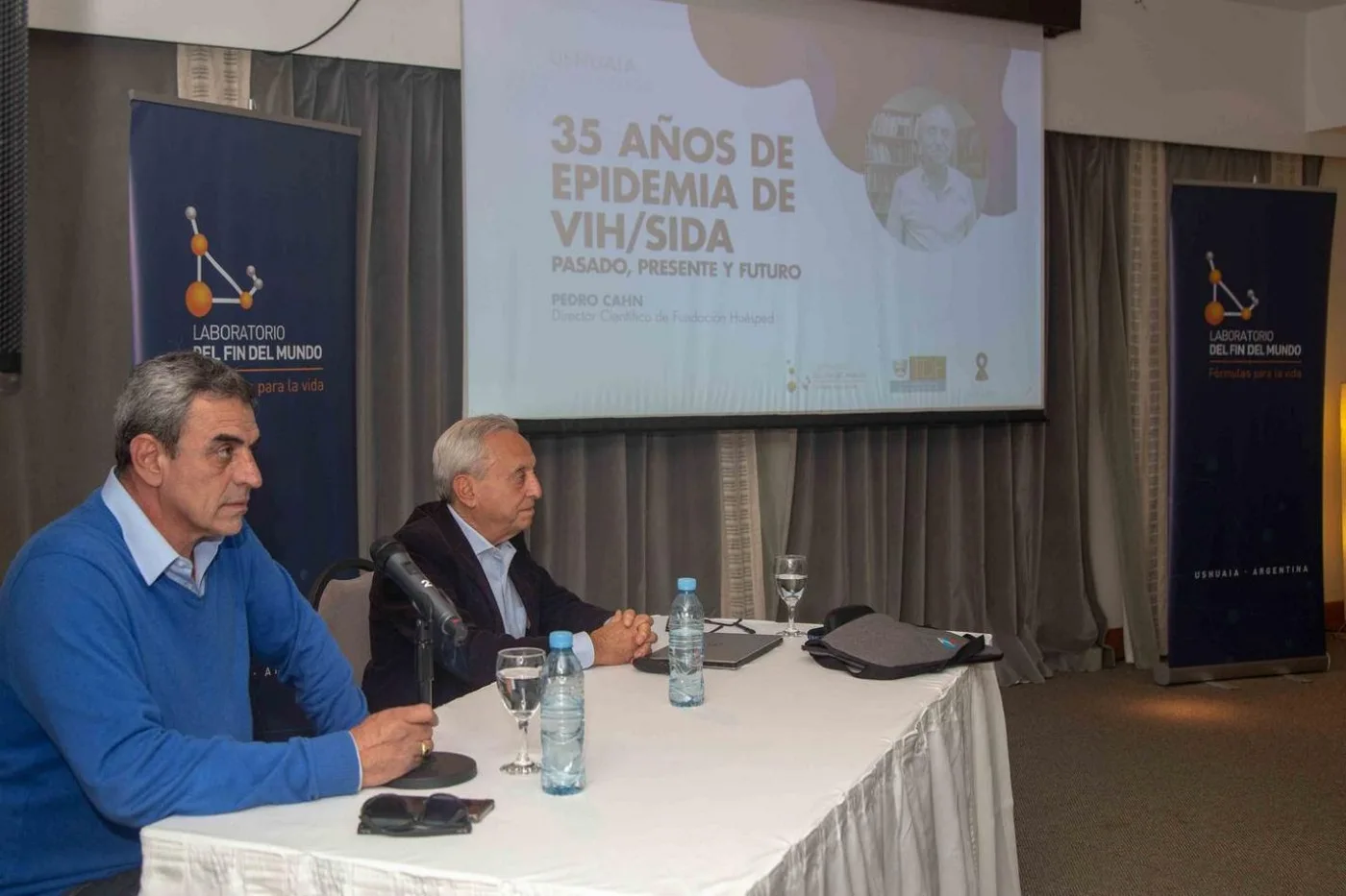 Charla dictada en Ushuaia por el Dr. Pedro Cahn, Director Científico de la Fundación Huésped.