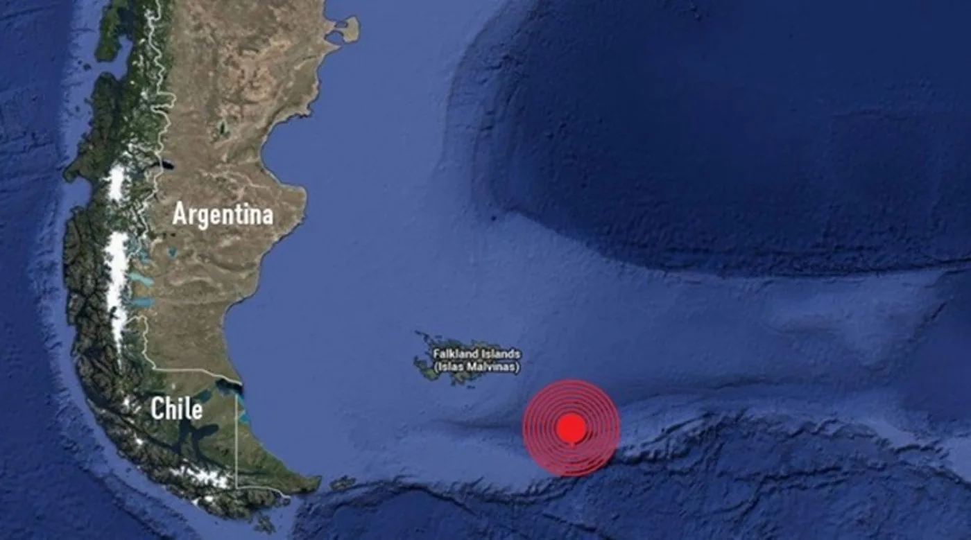 Se registró un sismo de magnitud 7,1 cerca de la Antártida Argentina