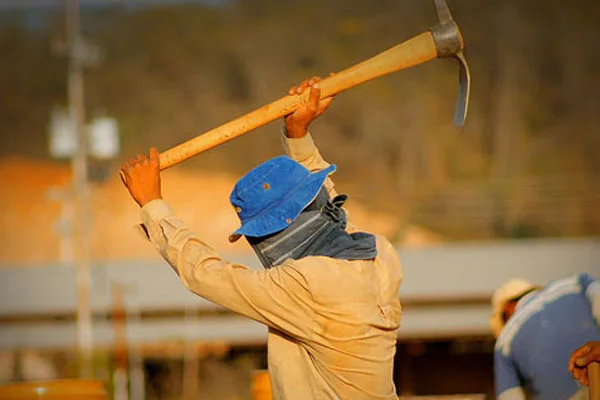 La construcción, una de los rubros más afectadas en todo el país.