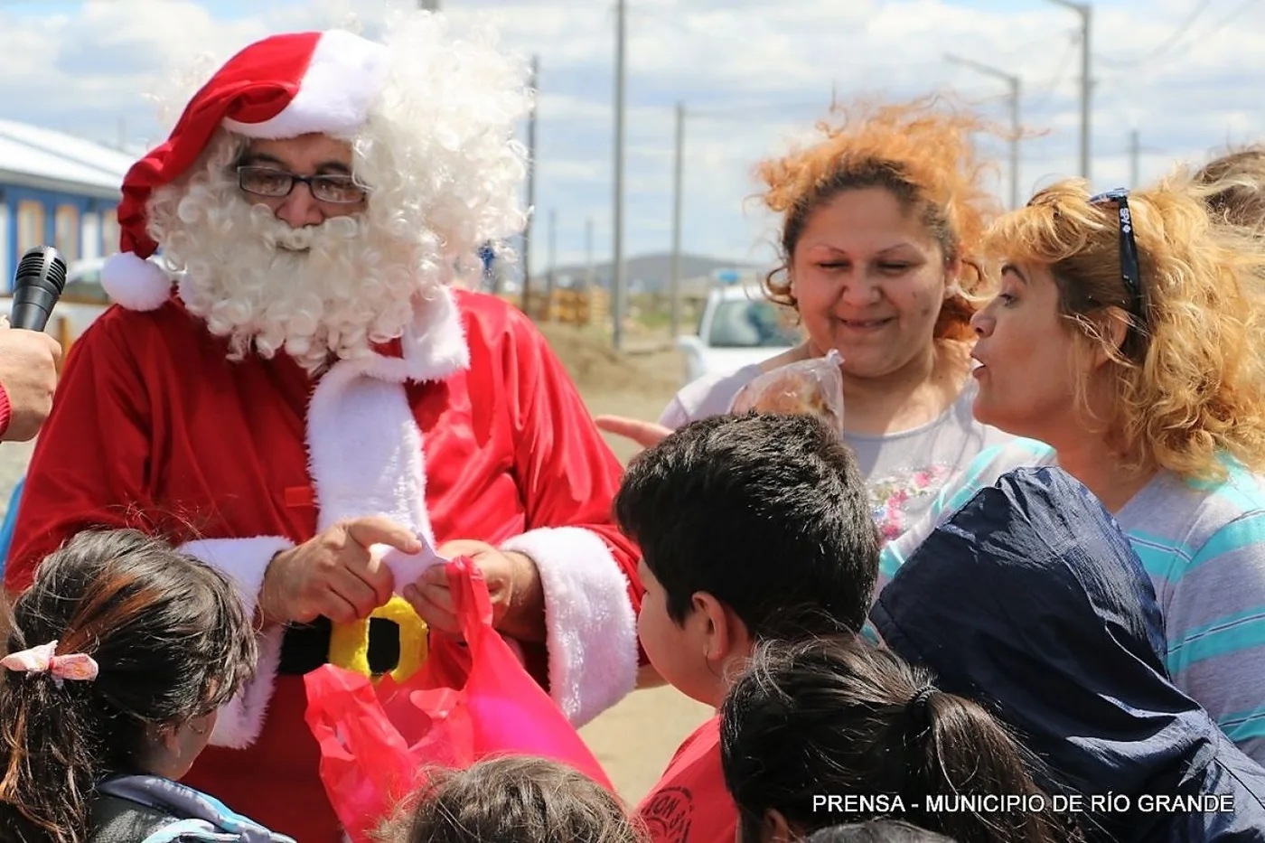 Papá Noel recorrerá los barrios de Río Grande