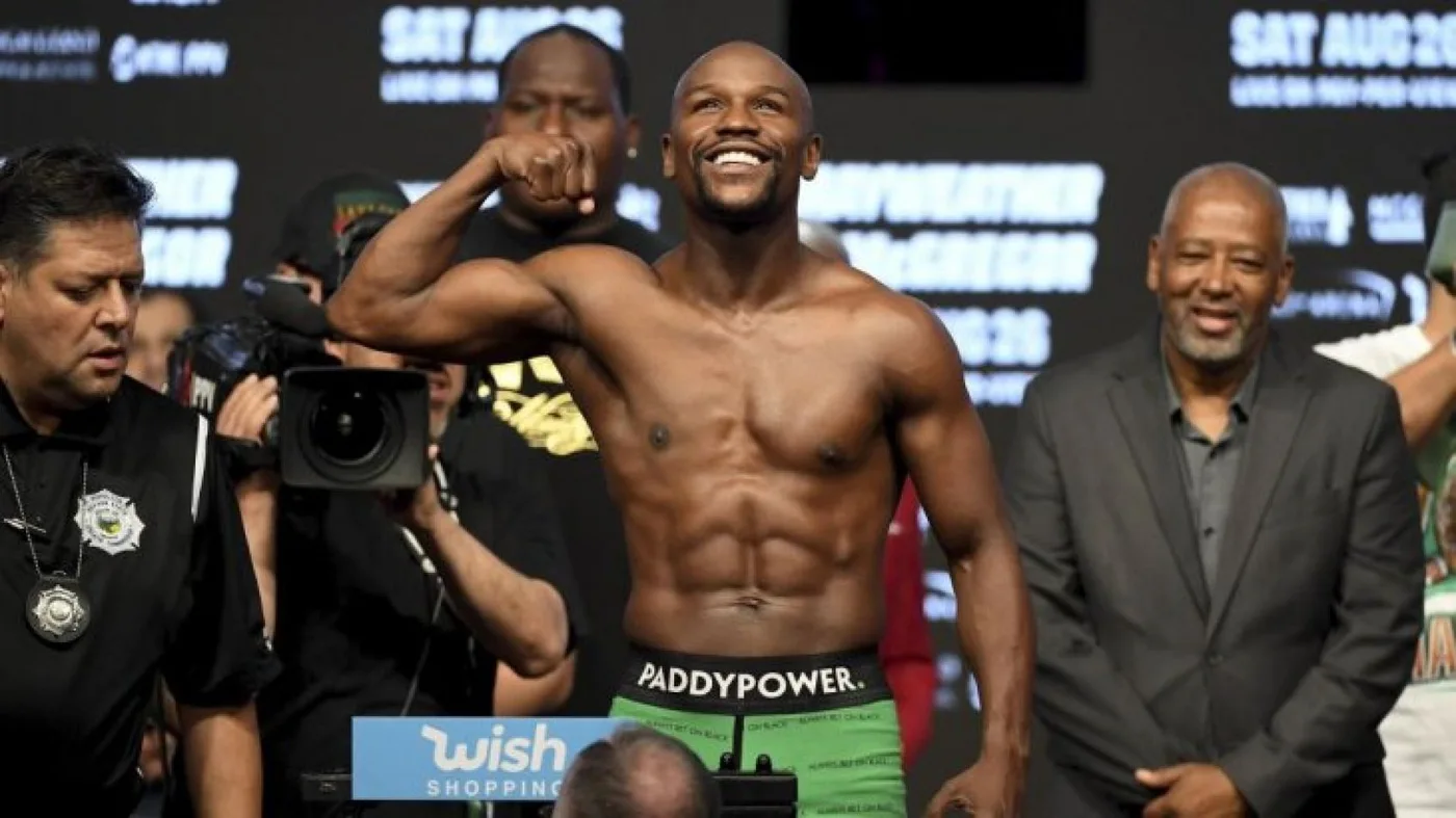 Otro show de Floyd Mayweather: