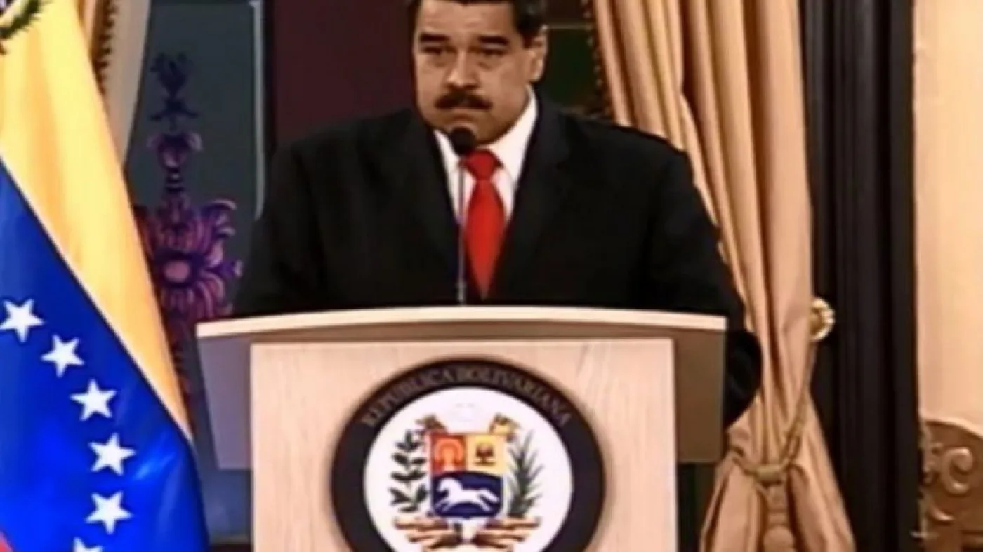 Nicolás Maduro en Caracas