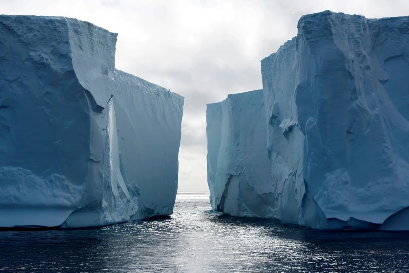 Vista de icebergs en el marco de Homeward Bound.- FOTO: EFE/María Molina