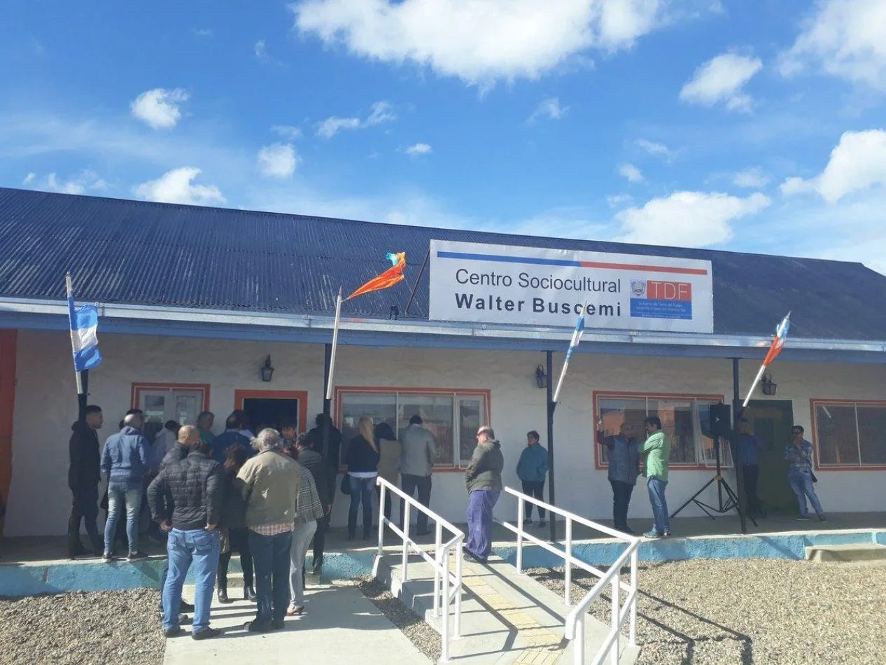 Centro sociocultural Walter Buscemi de Río Grande ubicado en el barrio CAP