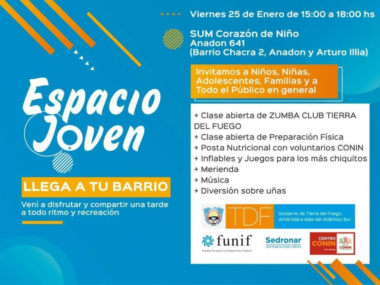 Espacio Joven llega a tu barrio 