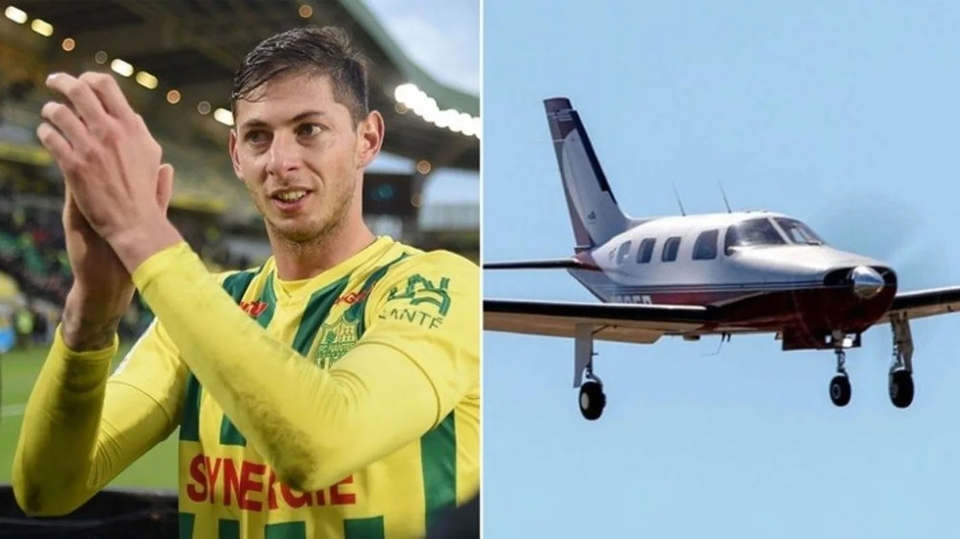 El avión transportaba al piloto David Ibbotson y al futbolista Emiliano Sala en un vuelo que había partido de Nantes con destino hacia Cardiff