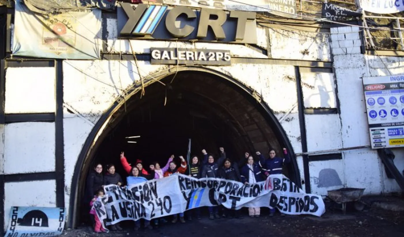 Movilización en el Día de la Mujer en Río Turbio