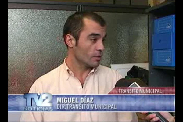 Director de Transito de la Municipalidad de Ushuaia, Miguel Díaz.