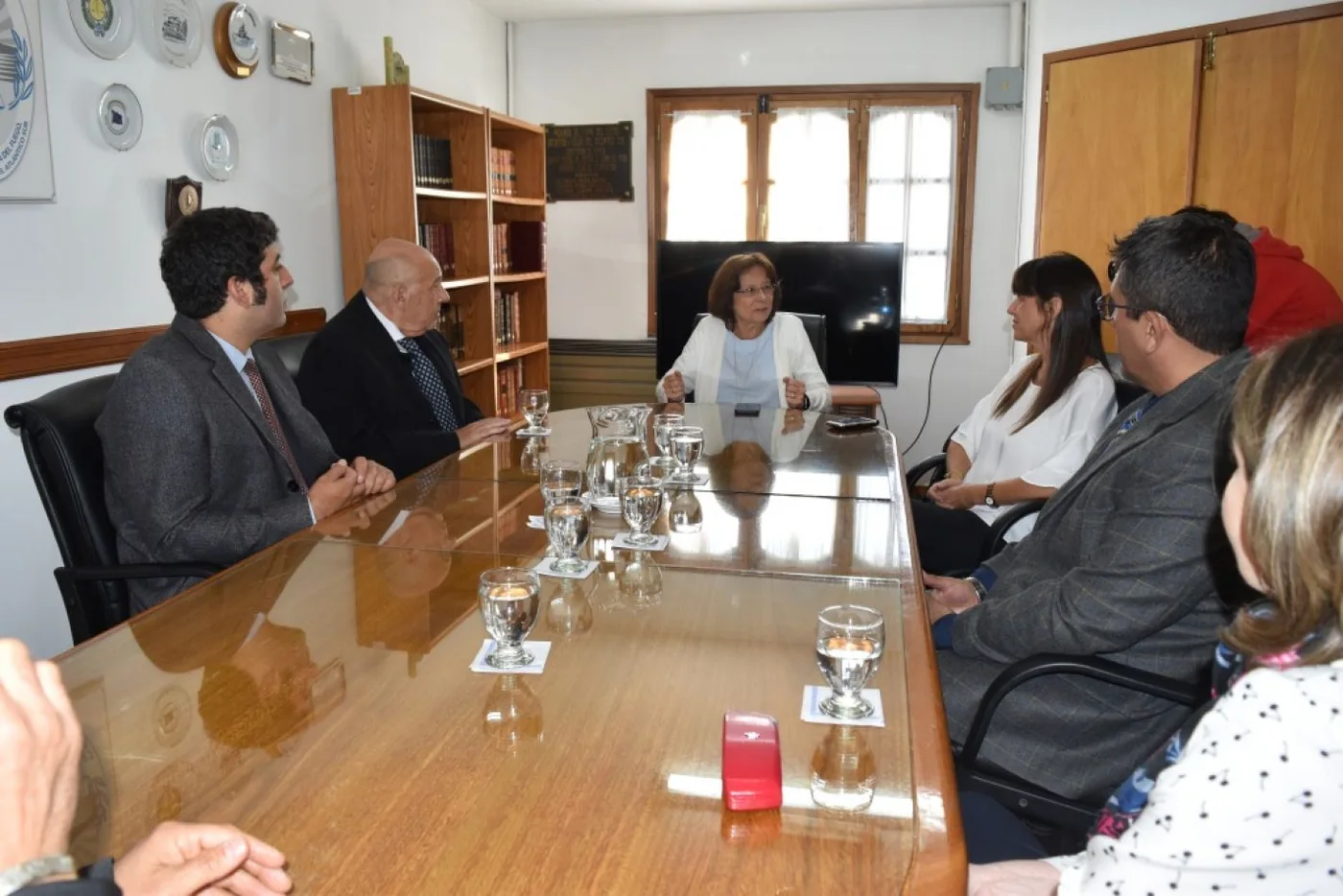 Encuentro con el rector de la Universidad Nacional de Tierra del Fuego