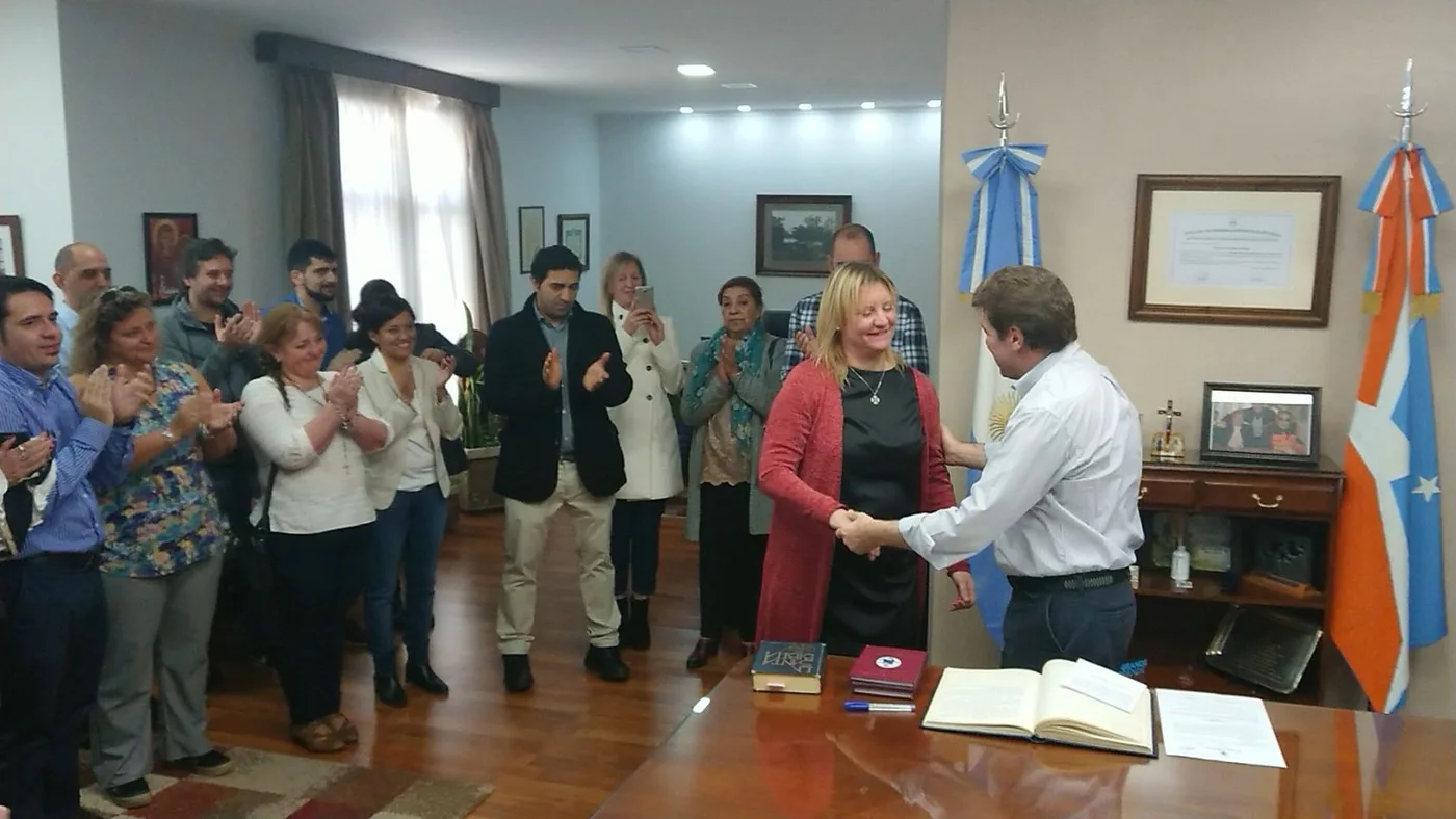 Tomó juramento a la Lic. Judit Di Giglio como flamante Secretaria de Salud del Municipio de Río Grande.