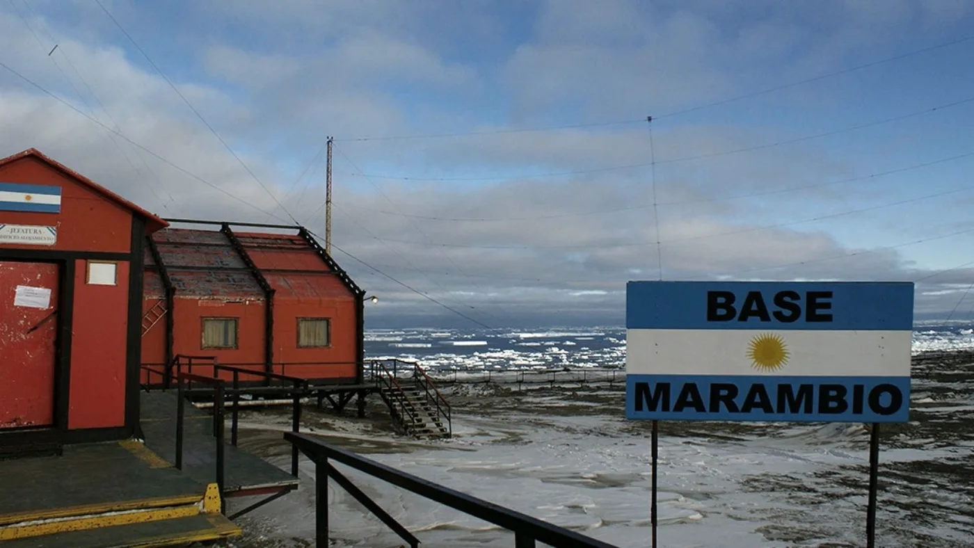 Base antártica Vicecomodoro Marambio. (Antártida argentina).