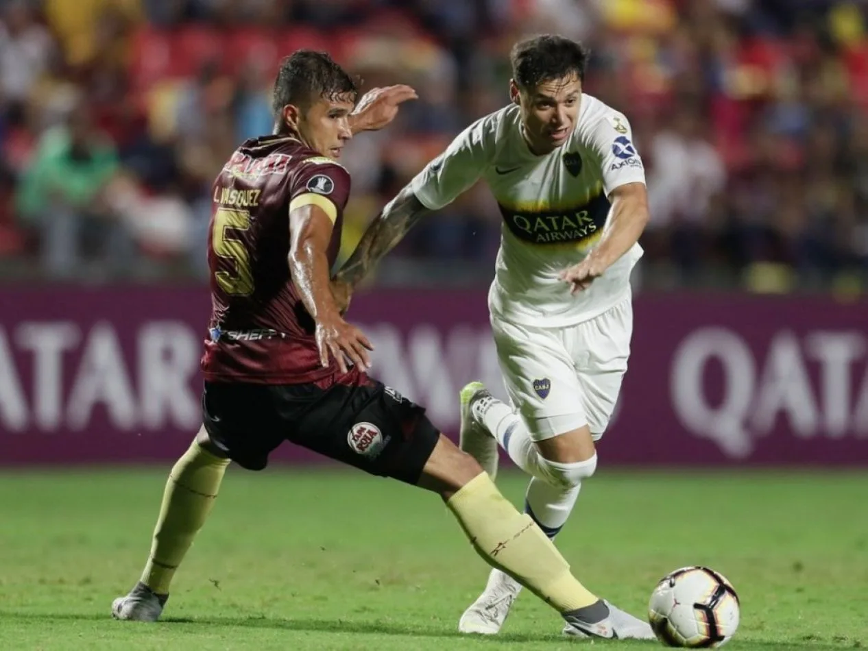 Boca empató con Deportes Tolima y puso un pie en octavos