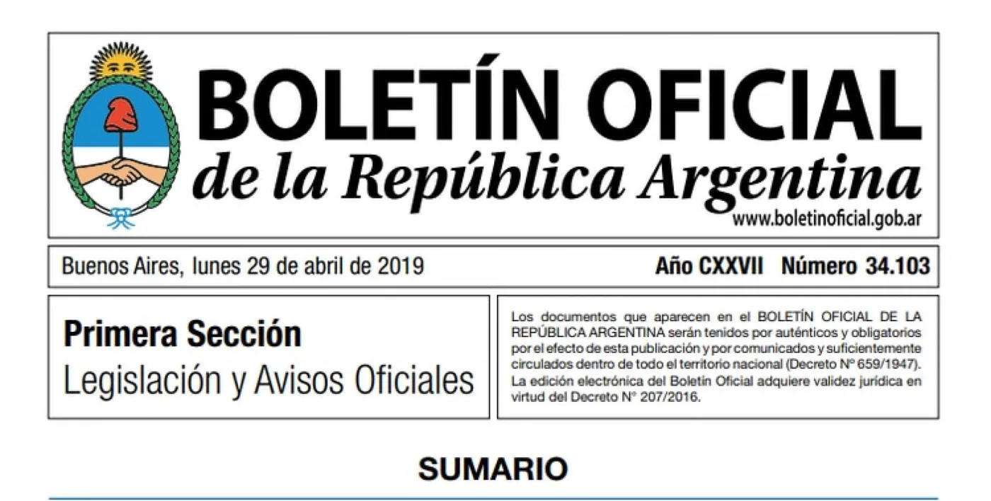 Boletín Oficial