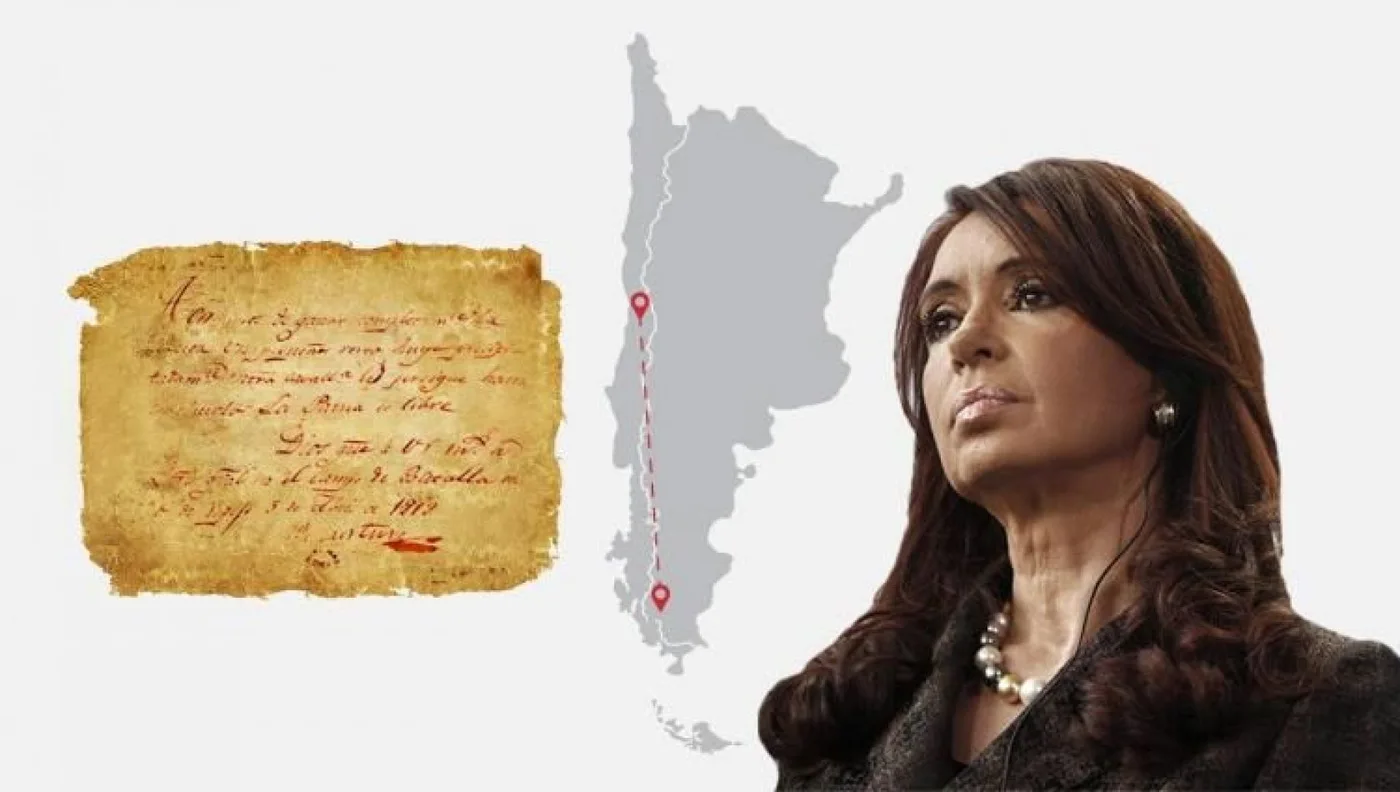 Chile reclama la carta de O'Higgins en poder de Cristina Fernández que recibiera de Putin.