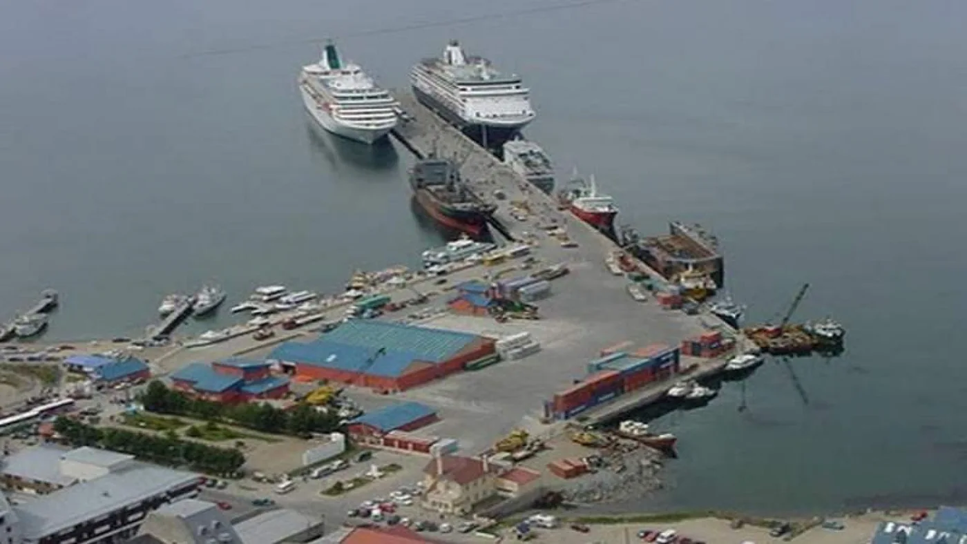 Ampliación del muelle de Ushuaia