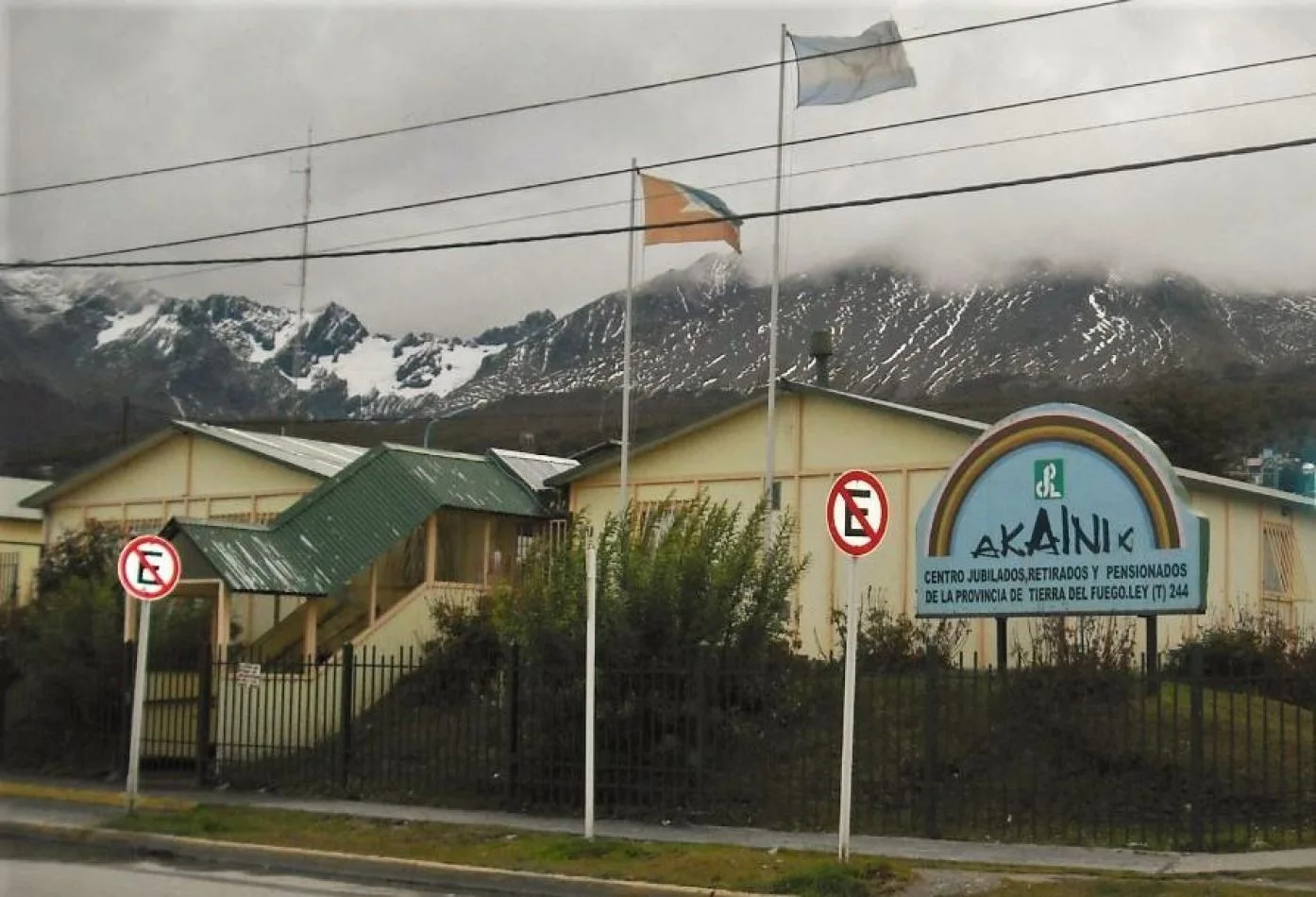 Centro de Jubilados “Akainik” de la ciudad de Ushuaia.