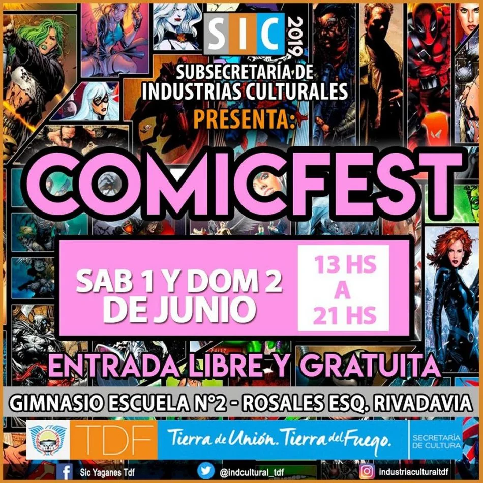 Llega el COMIC FEST a Río Grande
