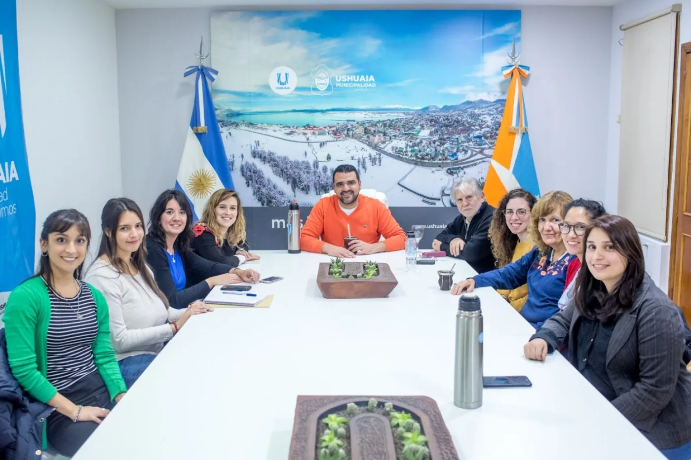 Walter Vuoto recibió a profesionales en Psicología