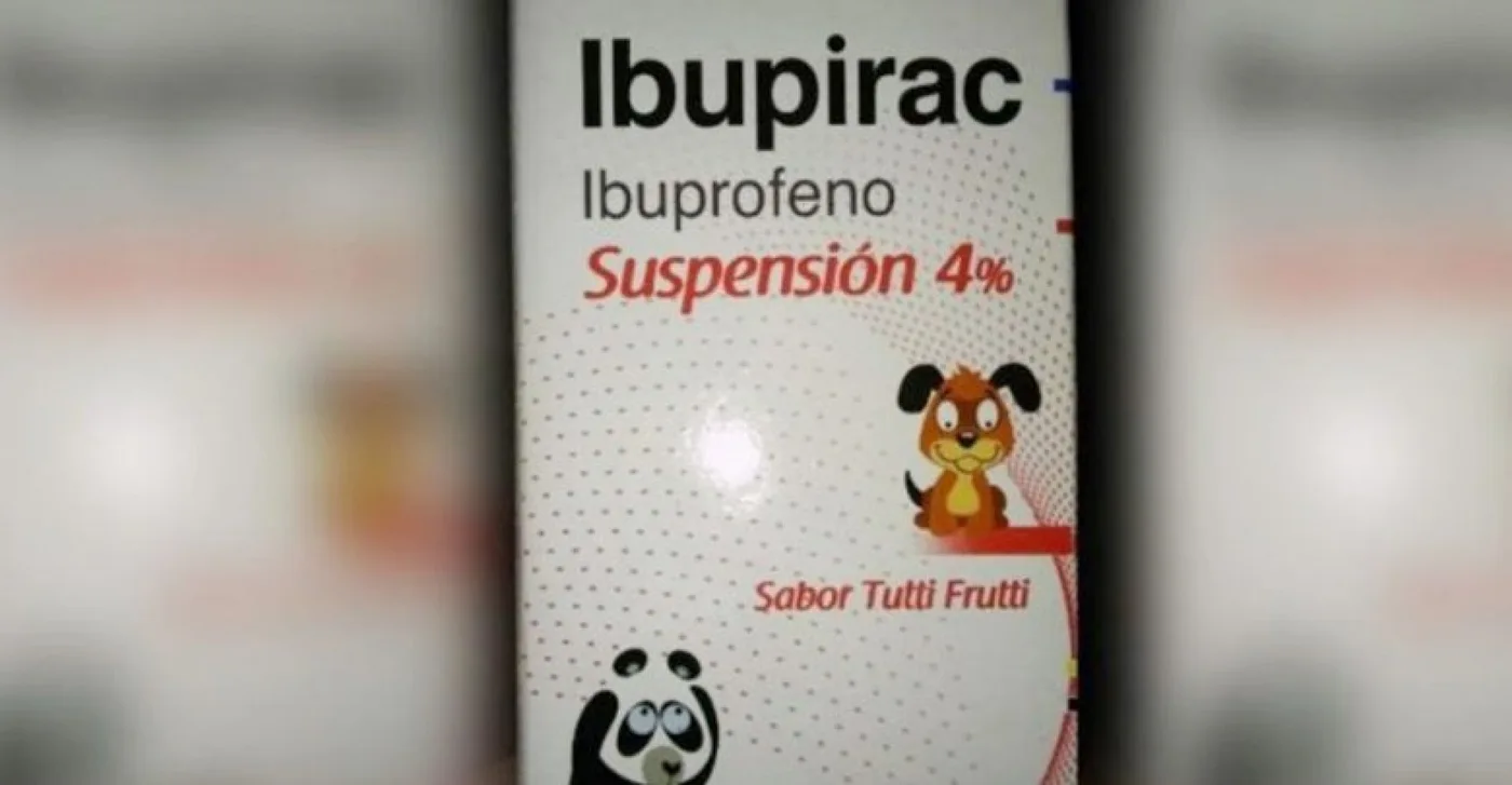 Retiran del mercado un lote de Ibupirac para niños y adultos mayores
