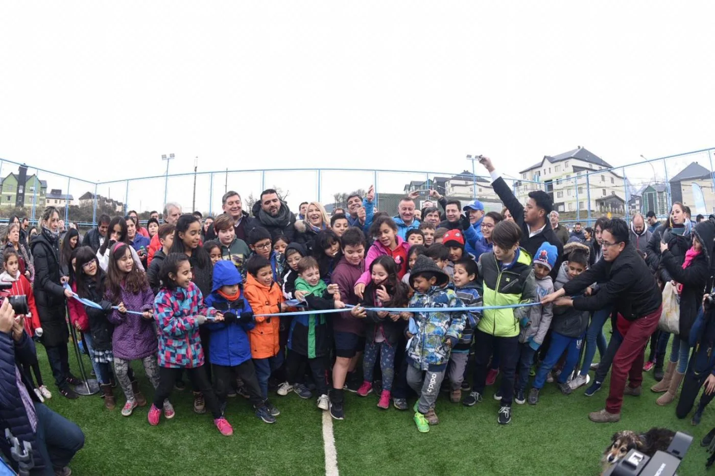 Más playones deportivos: Inauguraron en el Pipo y en Monte Gallinero